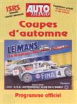 Programme cover of Bugatti Circuit, 20/09/1998