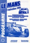 Programme cover of Bugatti Circuit, 19/09/1999