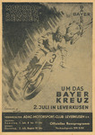 Programme cover of Leverkusen, 02/07/1950