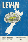 Programme cover of Levin Motor Racing Circuit, 22/10/1956