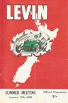 Programme cover of Levin Motor Racing Circuit, 17/01/1959
