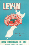 Programme cover of Levin Motor Racing Circuit, 21/03/1964