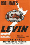 Programme cover of Levin Motor Racing Circuit, 23/03/1968