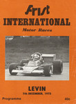 Programme cover of Levin Motor Racing Circuit, 07/12/1975