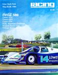 Programme cover of Lime Rock Park, 28/05/1984