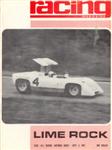 Programme cover of Lime Rock Park, 04/09/1967