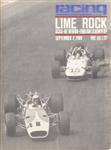 Programme cover of Lime Rock Park, 02/09/1968