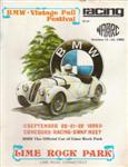 Programme cover of Lime Rock Park, 12/10/1985