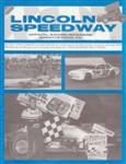 Programme cover of Lincoln Speedway (PA), 09/05/1998