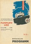 Programme cover of Linz, 12/06/1960