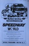 Programme cover of Liverpool City Raceway, 29/11/1980