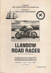 Programme cover of Llandow Circuit, 02/05/1982