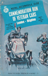 Programme cover of London to Brighton Run, 1955
