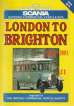 Programme cover of London to Brighton Commercial Vehicle Run, 1991