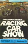 Programme cover of International Racing Car Show, 1973