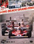 Programme cover of Long Beach Street Circuit, 03/04/1977
