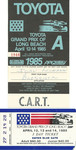 Ticket for Long Beach Street Circuit, 14/04/1985