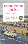 Programme cover of Longford Road Circuit, 04/03/1961