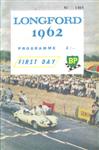 Programme cover of Longford Road Circuit, 03/03/1962