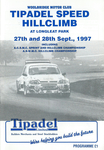 Programme cover of Longleat Park Hill Climb, 28/09/1997