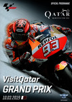 Programme cover of Losail International Circuit, 10/03/2019