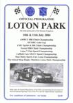 Programme cover of Loton Park Hill Climb, 11/07/2004