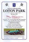 Programme cover of Loton Park Hill Climb, 09/06/2013