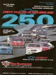 Programme cover of New Hampshire Motor Speedway, 13/10/1991