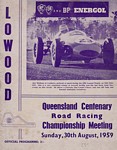 Programme cover of Lowood Circuit, 30/08/1959