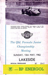 Programme cover of Lowood Circuit, 13/05/1962