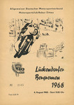 Programme cover of Lückendorf Hill Climb, 04/08/1968