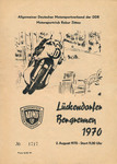 Programme cover of Lückendorf Hill Climb, 02/08/1970