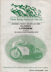 Programme cover of Lydden Hill Race Circuit, 27/07/2003