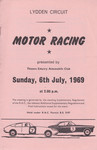 Programme cover of Lydden Hill Race Circuit, 06/07/1969