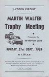 Programme cover of Lydden Hill Race Circuit, 21/09/1969