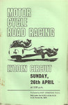 Programme cover of Lydden Hill Race Circuit, 26/04/1970