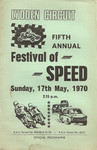 Programme cover of Lydden Hill Race Circuit, 17/05/1970