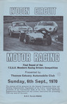Programme cover of Lydden Hill Race Circuit, 06/09/1970