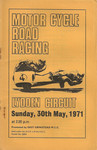 Programme cover of Lydden Hill Race Circuit, 30/05/1971
