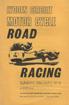 Programme cover of Lydden Hill Race Circuit, 28/05/1972