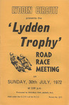 Programme cover of Lydden Hill Race Circuit, 30/07/1972