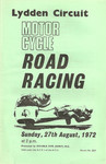 Programme cover of Lydden Hill Race Circuit, 27/08/1972
