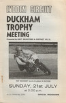 Programme cover of Lydden Hill Race Circuit, 21/07/1974