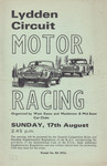 Programme cover of Lydden Hill Race Circuit, 17/08/1975