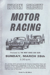 Programme cover of Lydden Hill Race Circuit, 28/03/1976