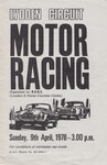 Programme cover of Lydden Hill Race Circuit, 09/04/1978