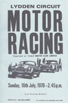 Programme cover of Lydden Hill Race Circuit, 16/07/1978