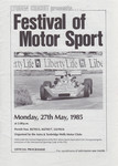 Programme cover of Lydden Hill Race Circuit, 27/05/1985
