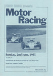 Programme cover of Lydden Hill Race Circuit, 02/06/1985