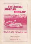 Programme cover of Lydden Hill Race Circuit, 27/10/1985